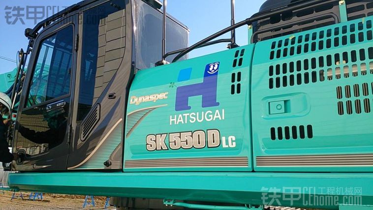 神钢sk550d lc-9拆楼专用挖掘机