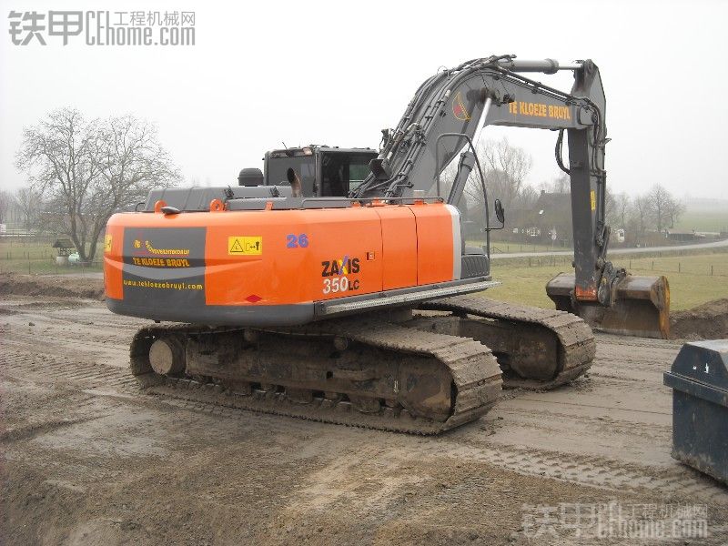 日立zaxis 350lc-3挖掘机